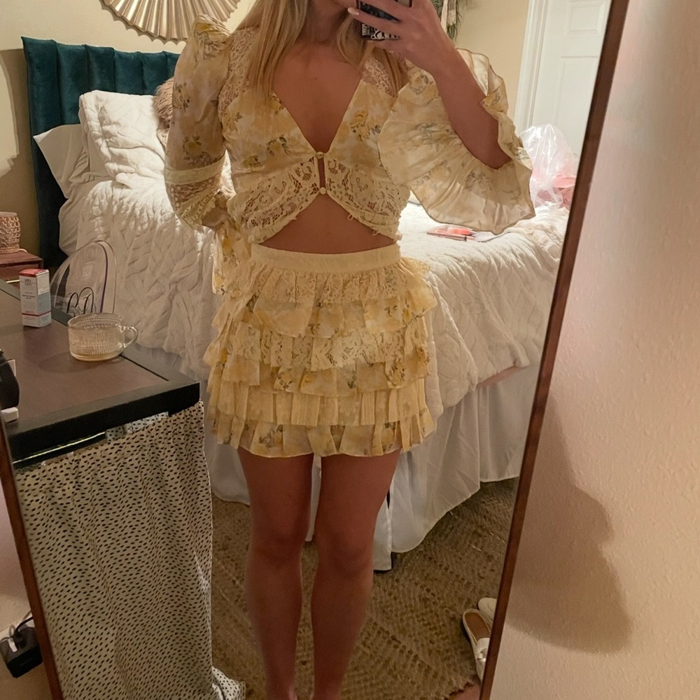 LoveShackFancy Priema Silk Top - Picture 8 of 8